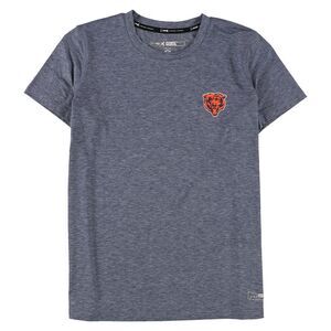 MSX Womens Bears Small Logo Basic T-Shirt, Blue, NWT